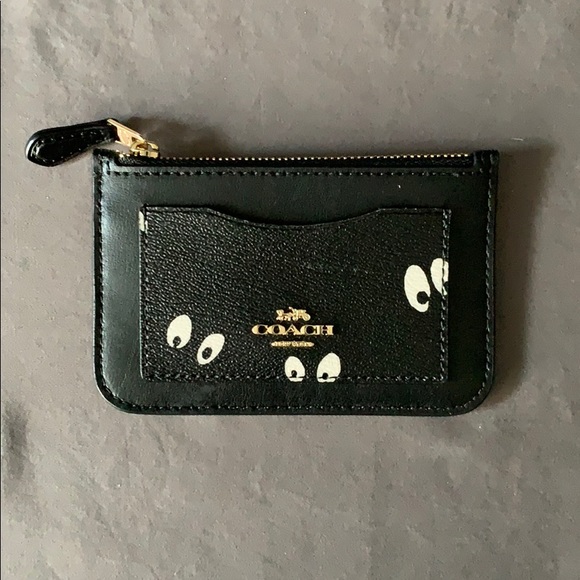 BNWT COACH x DISNEY “EYES” CARD HOLDER - Picture 1 of 3